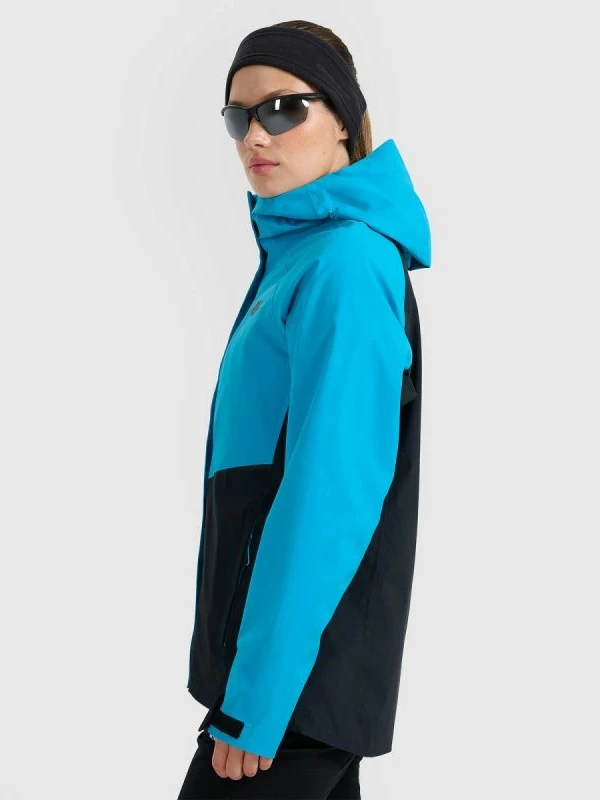 Jakne trekking për femra 4f, e zezë