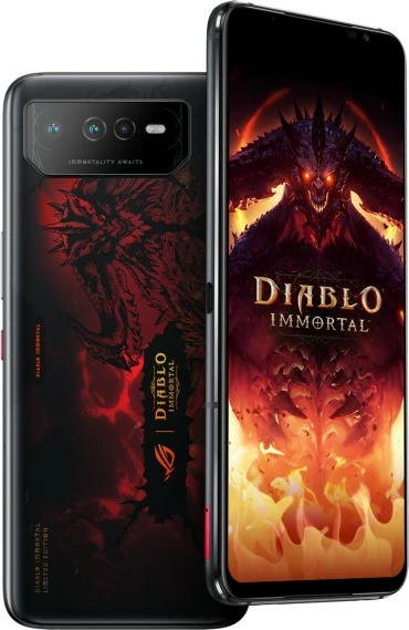 Celular ASUS ROG Phone 6 Diablo Immortal Edition, 16 GB, 512 GB, 50 MP, Android 12, Hellfire Red