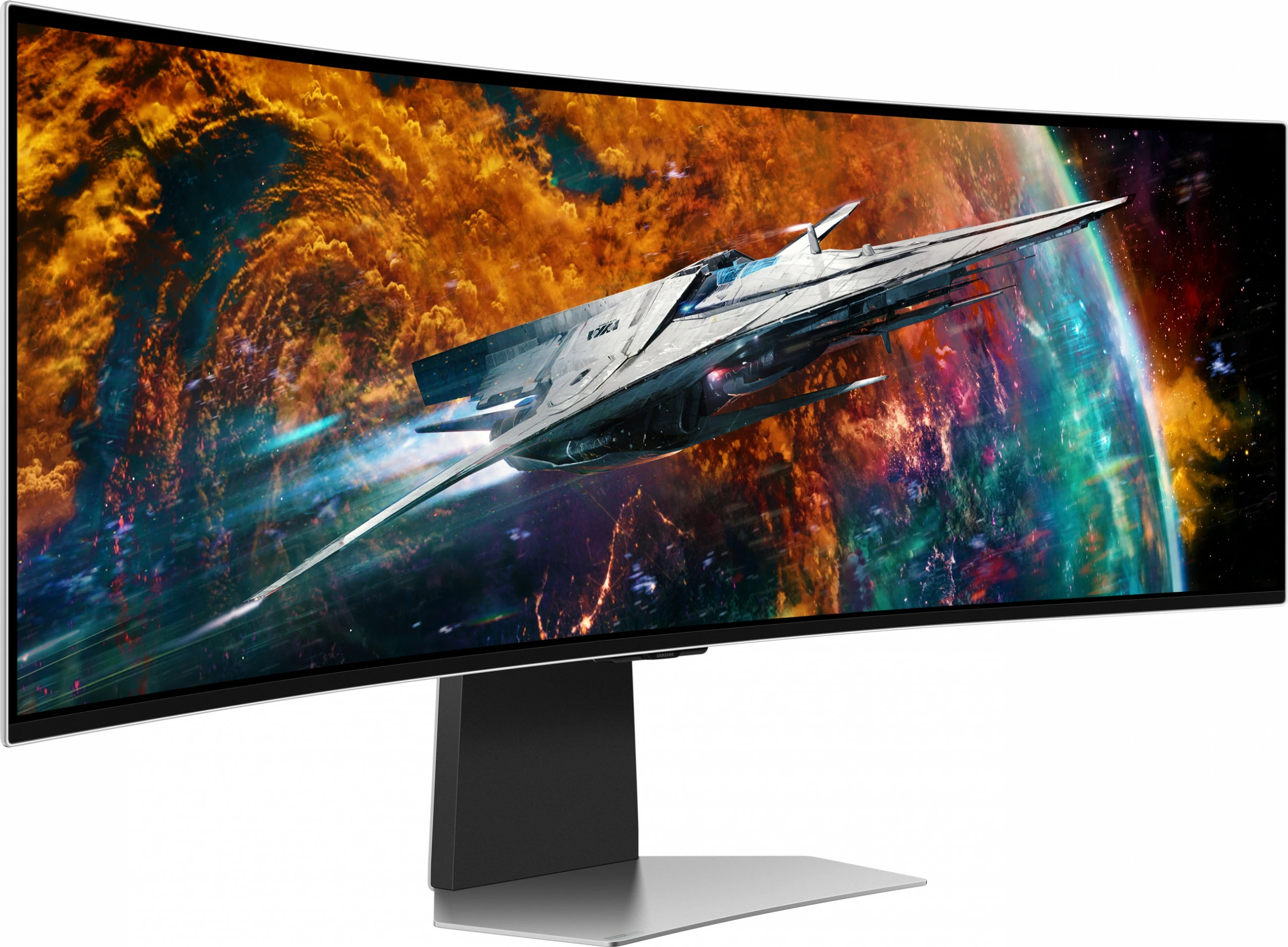 Monitor Samsung G95SC, 49", 5120 x 1440, OLED, Argjendtë