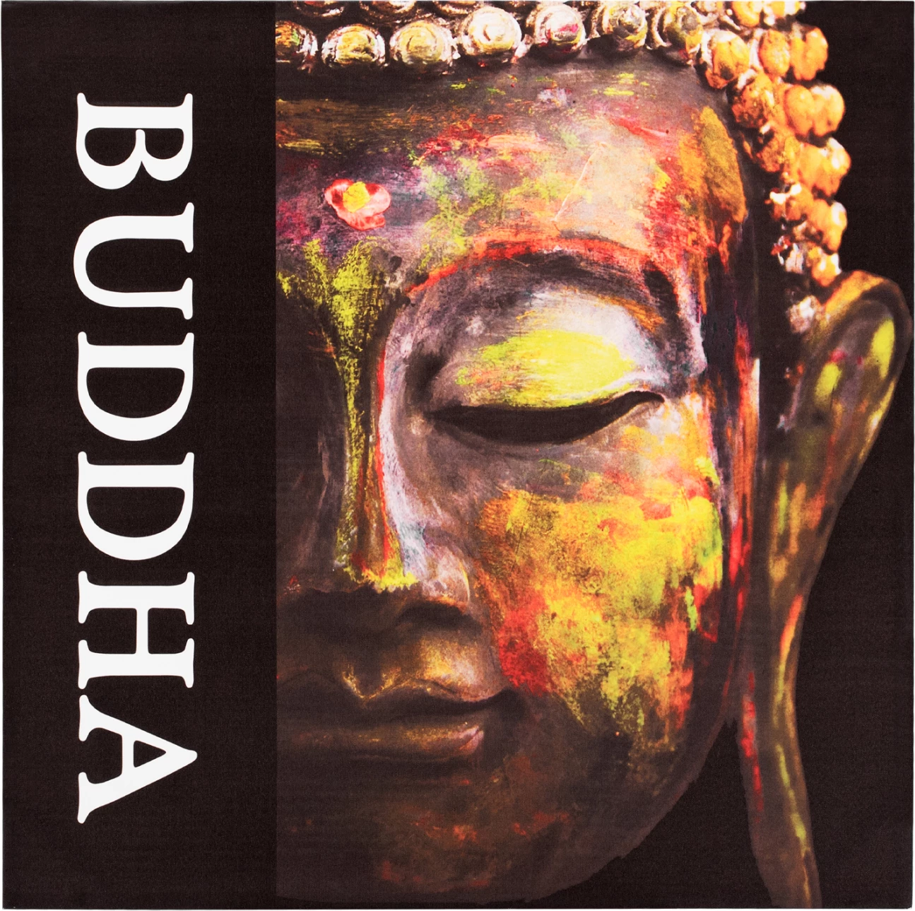 Pikturë dekorative Buddha në kanavacë, FH7156.01, 80x80x2.5 cm