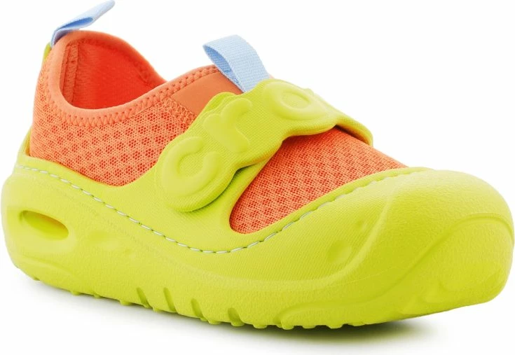 Sandale për fëmijë Crocs, të verdha-portokalli