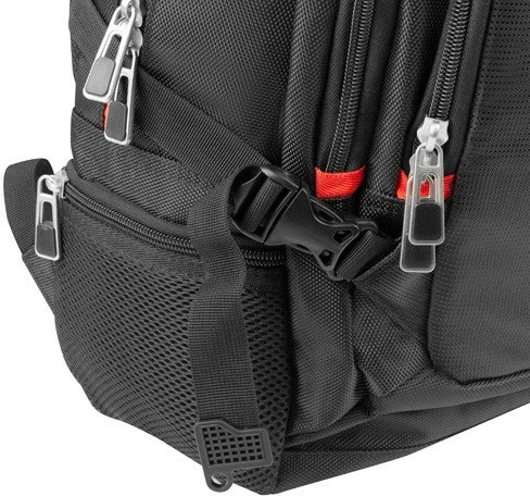 Çantë shpine Natec Merino NTO-1703 për laptop 15.6 inç, Najlon, e zezë