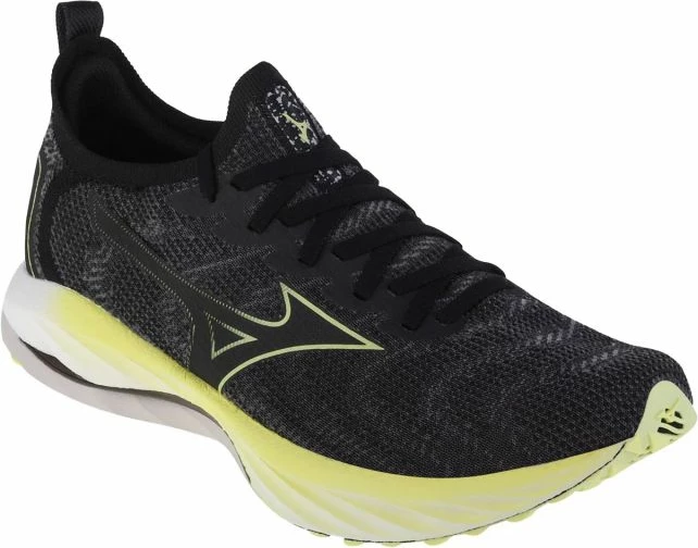 Atlete për meshkuj Mizuno Wave Neo Wind, të zeza dhe jeshile