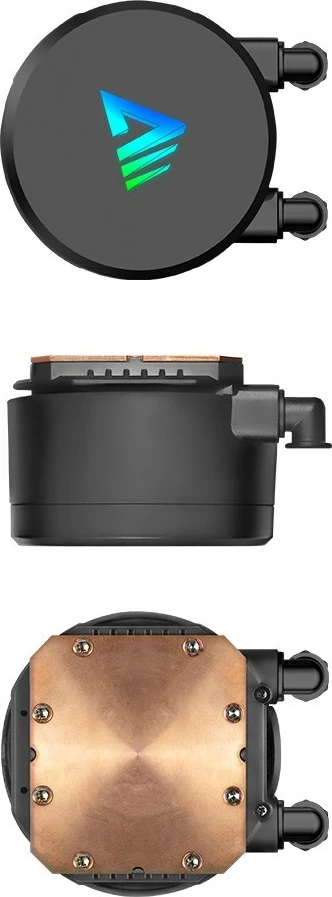 Kasë ftohëse SAVIO VELOX 360 MM, All-in-one liquid cooler, për procesor, 36 cm, Alumini, RGB, E zezë