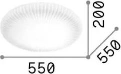 Ndriçues tavanora Atrium pl d55