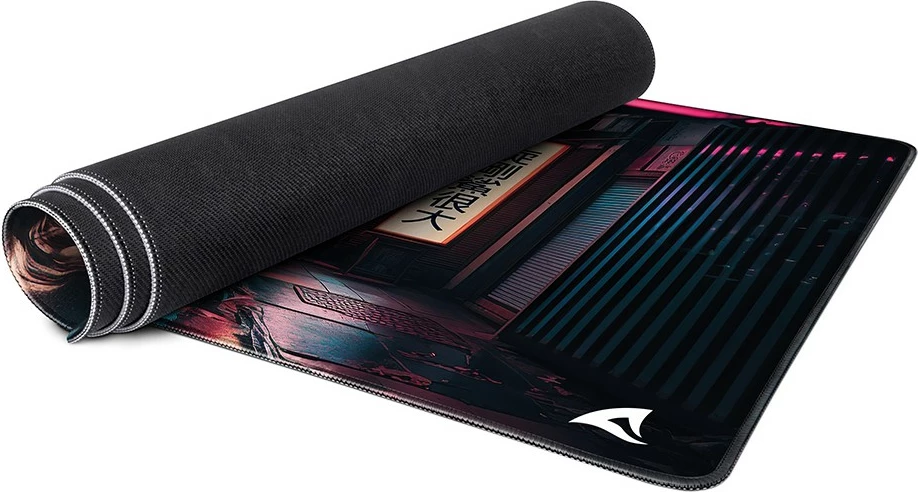 Mauspad Sharkoon SKILLER SGP40, Multicolour, 1000x500 mm, Bazë gome, Sipërfaqe tekstili