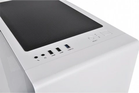 Kasë Thermaltake S100 Tempered Glass, Micro Tower, e bardhë