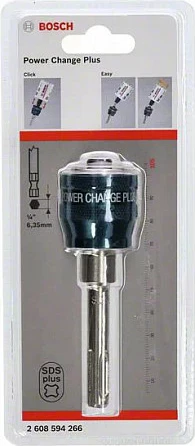 Adapter Bosch Power Change Plus 2 608 594 266, 1 copë, blu