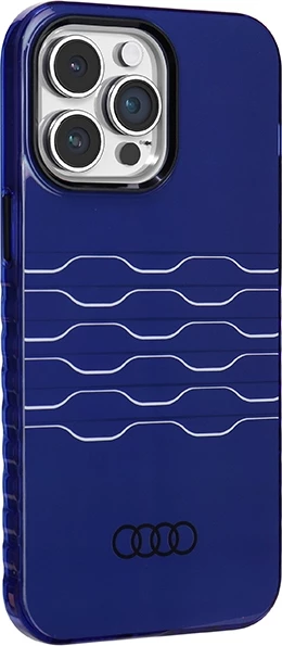 Mbështjellës Audi IML MagSafe për iPhone 14 Pro Max, Blu