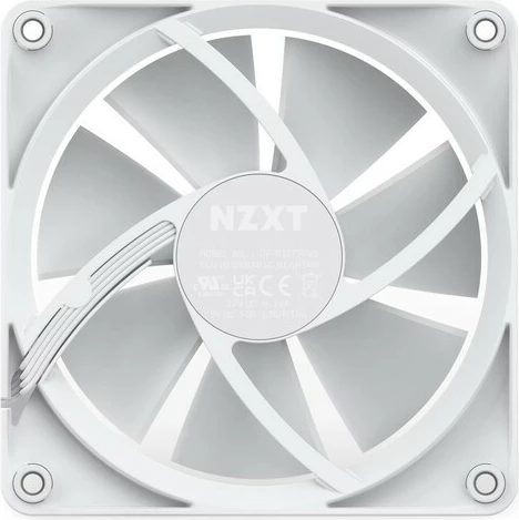 Ventilator RGB për kasë NZXT F120, 120mm, i bardhë