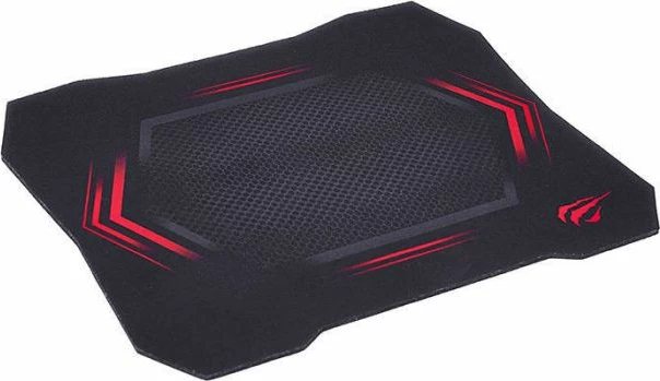 Mauspad HAVIT Gamenote MP843 284×245×3 mm, e zezë/kuqe