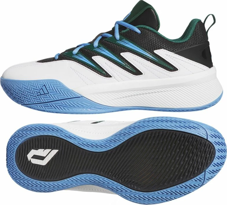 Atlete basketbolli adidas për meshkuj, të bardha