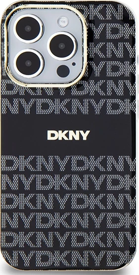Mbështjellës DKNY IML Mono & Stripe MagSafe për iPhone 14 Pro Max, zi