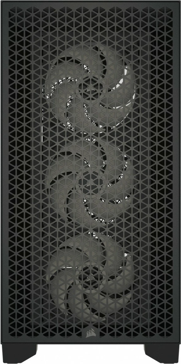 Kasë Corsair 3000D Airflow RGB TG, Midi Tower, e zezë