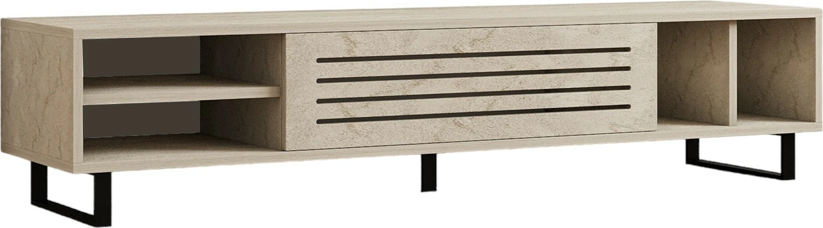 Komodë TV Hanah Home, ngjyrë travertin