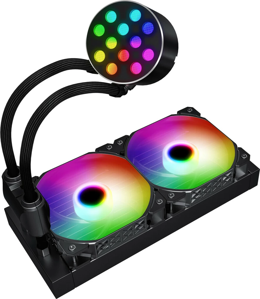 Ventilator Ftohës Me Ujë Për Kompjuter SAMA CY240mm black (Zezë)