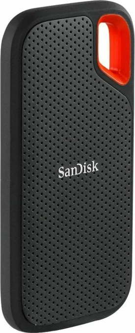 SSD eksterne SanDisk Extreme Portable SDSSDE61-4T00-G25 4TB NVMe USB-C USB 3.2 Gen 2 IP65, e zezë, set me kabllo dhe adapter