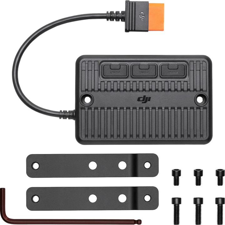 Adapter solar MPPT DJI CP.DY.00000041.01 12-30V max 200W/400W, i zi/portokalli, set