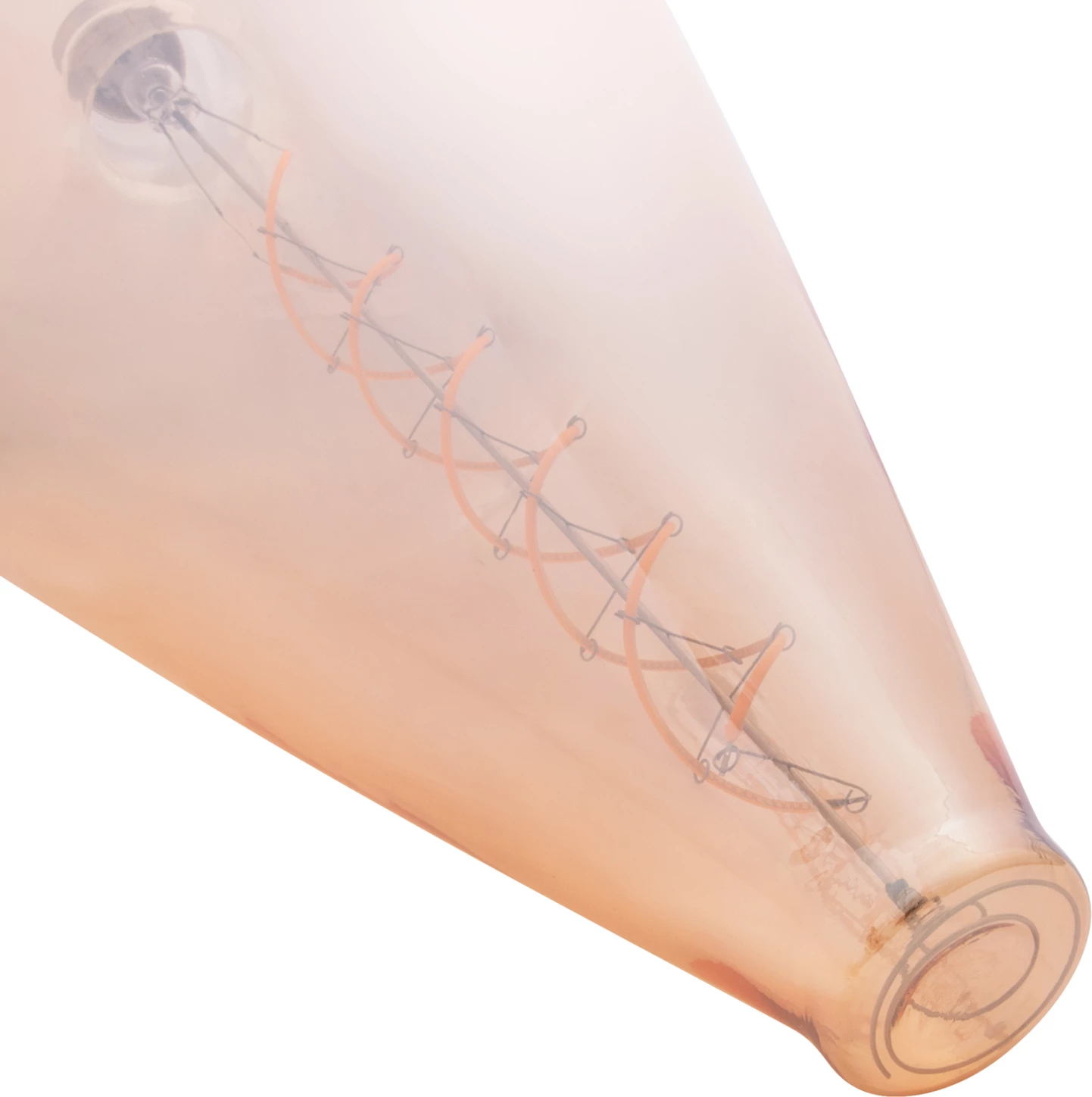 Llambë LED filament 8W E27 3000K ngjyrë ari, e zbehtë