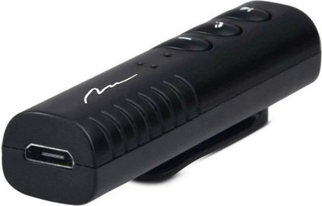 Bluetooth receiver Media-Tech MT3588, 3.5mm, i zi/argjendtë