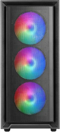 Kasë TACENS MARS MC-AIR midi tower, ATX/Micro ATX/Mini ITX, 4x 120mm FRGB, xham i temperuar, mesh front, e zezë