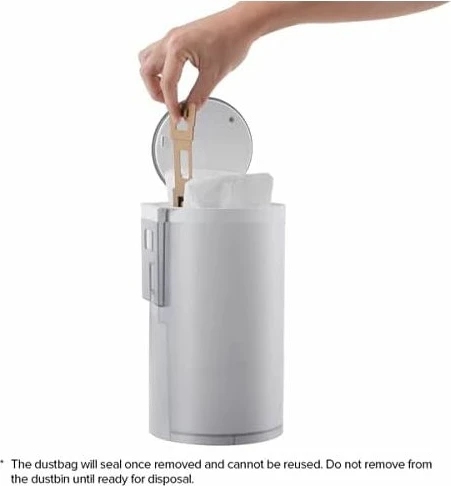 Qese pluhuri Roborock për dok vetë-zbrazës S7/S7MaxV+, Onyx, 3 copë