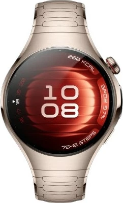 Smartwatch Huawei Watch 5 42mm Soc-L29M, Sand Gold Titanium Strap