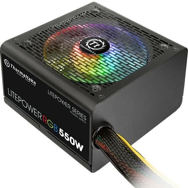 Kasë furnizuesi Thermaltake Litepower RGB 550W, e zezë