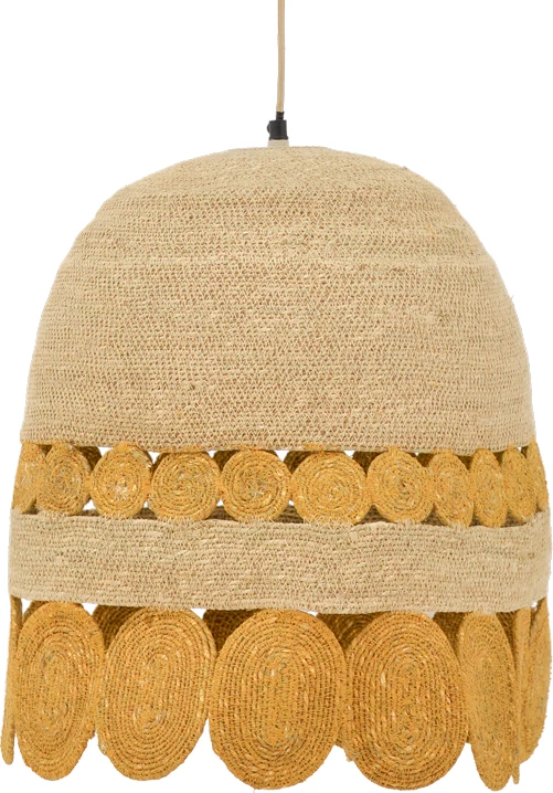 Llambë tavani Amide Inart E27 natyrale D50x125cm