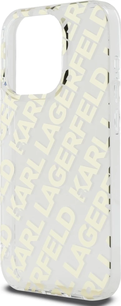 Mbështjellës Karl Lagerfeld IML Fullover Logo për iPhone 15 Pro, Ari