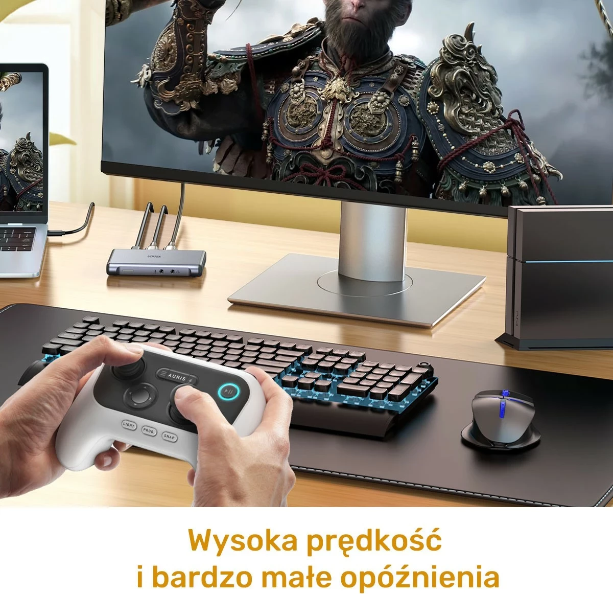 Kartelë kapje video Unitek 4K@60Hz, ngjyrë gri