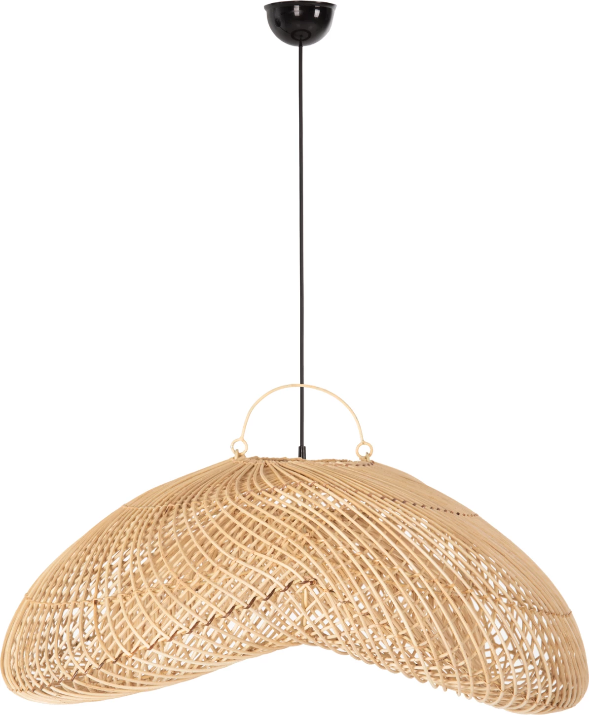 Llambë tavani varëse, ratan natyral, FH7861, 100x80x142cm