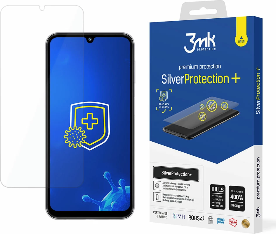 Folje mbrojtëse 3mk SilverProtection+ për Samsung Galaxy M34 5G, Transparent