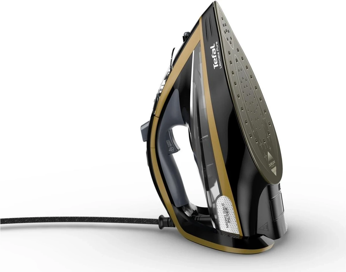 Hekurosje me avull Tefal FV9865 Ultimate Pure, e zezë