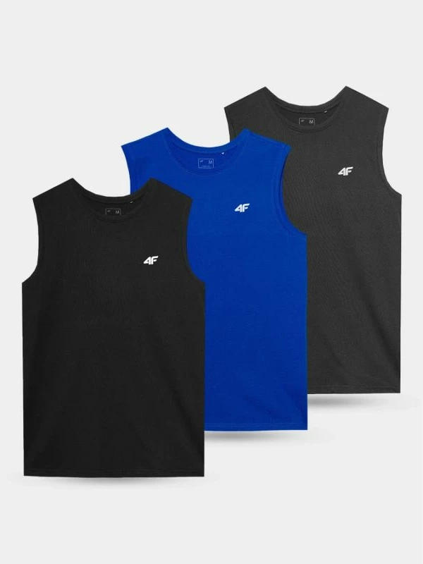 Maicë pa menge për meshkuj 4F, set prej 3 copë