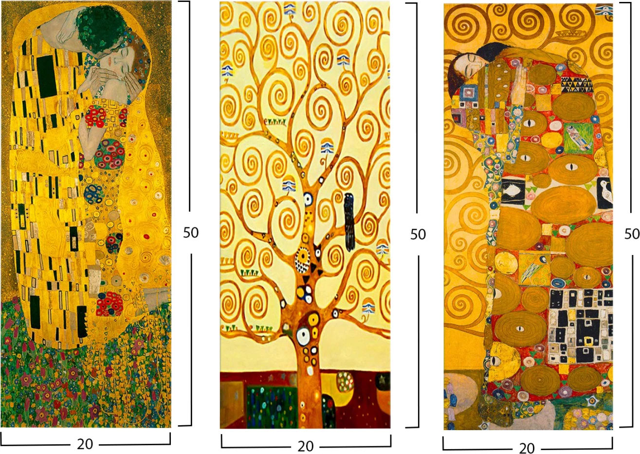 Kanavacë MDF Art Nouveau, FH7204.04, 60x0,3x50 cm