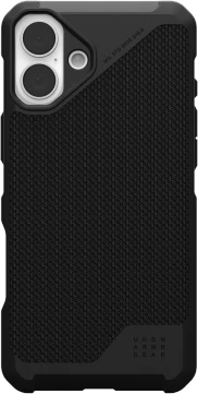 Mbështjellës UAG Metropolis LT MagSafe për iPhone 16 Plus, KEVLAR, i zi