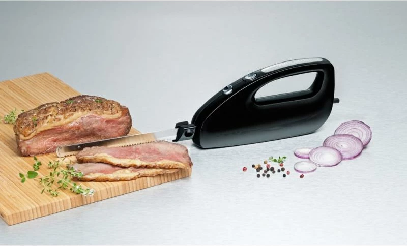 Thikë elektrike, Rommelsbacher EM 150, me tehe të çmontueshme, ngjyrë e zezë