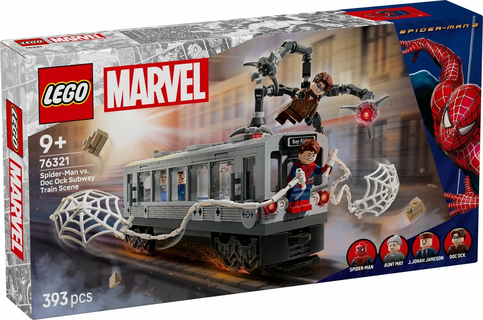 Set LEGO Marvel Spider-Man vs Doc Ock 76321, 393 pjesë