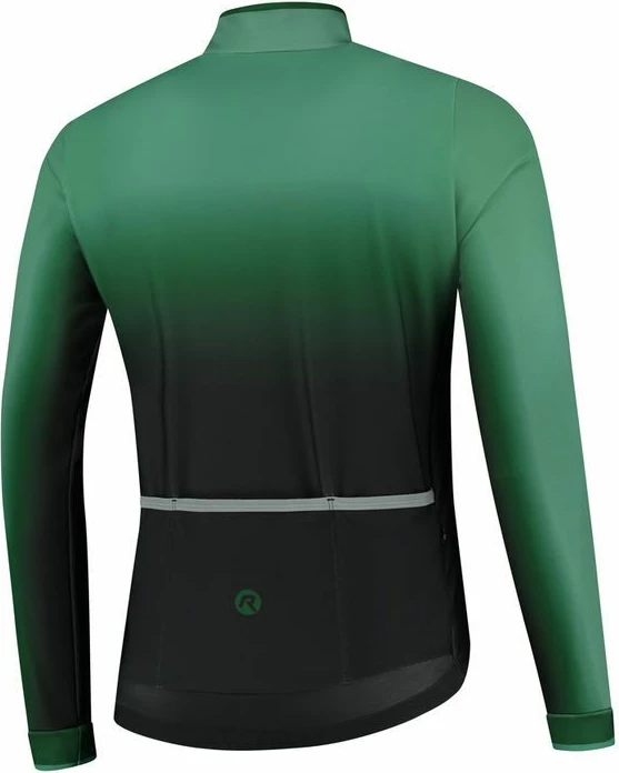 Jakne Rogelli Horizon, e zezë dhe e gjelbër