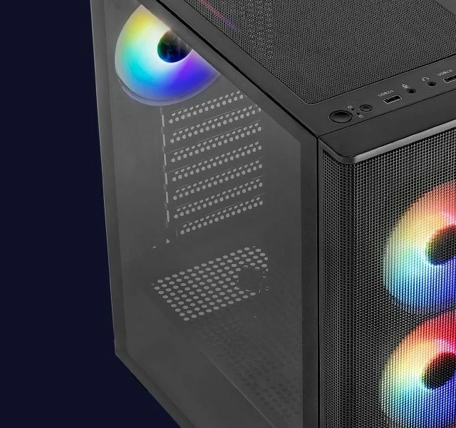 Kasë Aerocool PGS Designer-G-BK-V1, e zezë