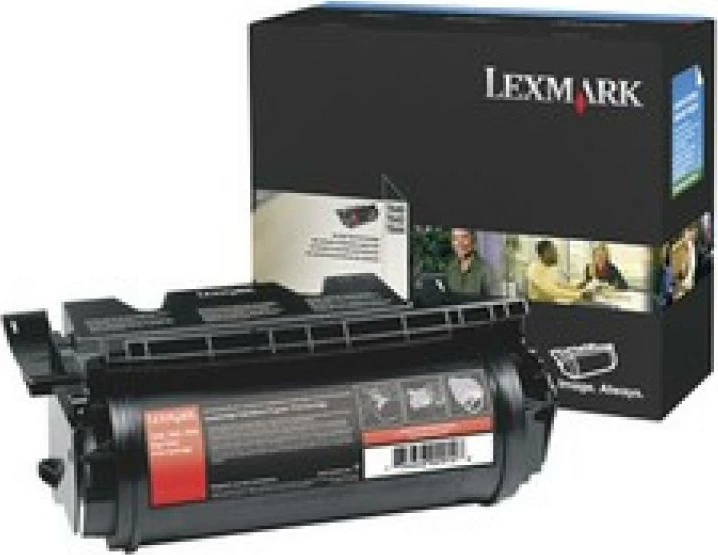 Toner Lexmark 64040HW, për printerë T640/T642/T644, rendiment 9,750–23,700 faqe, zi