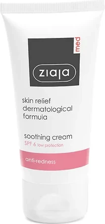 Kremë kundër skuqjeve Ziaja Med 50 ml 