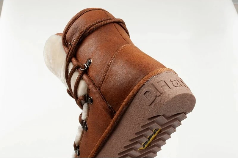 Çizme dimri për femra D.Franklin, kafe