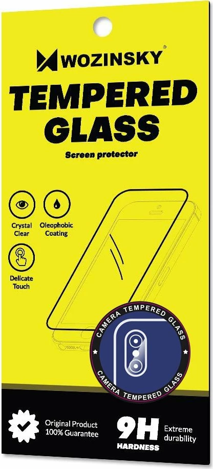 Xham i temperuar për kamerë, Wozinsky, për Xiaomi Redmi 7, transparent