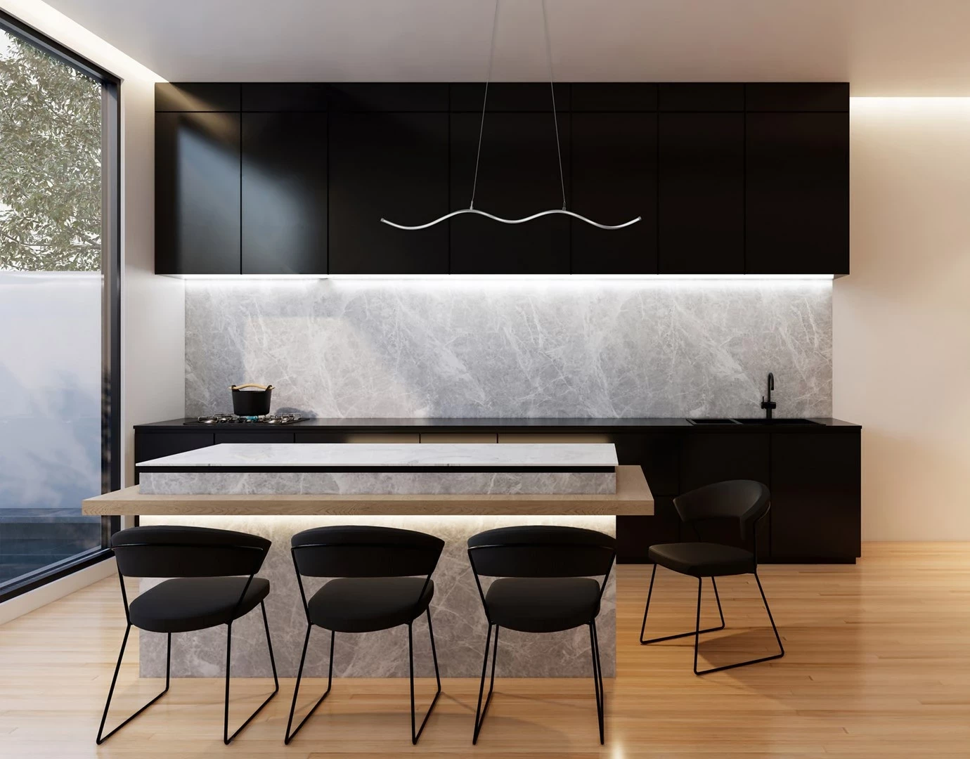 Llambë tavani Activejet AJE-SARA, LED, Argjendtë