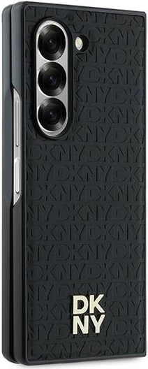 Mbështjellës DKNY Repeat Pattern Stack Logo për Samsung Galaxy Z Fold6, i zi