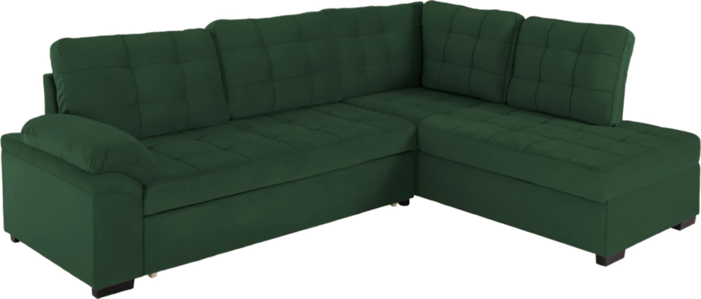 Kënd divani JADE, kënd i djathtë, ngjyrë cypress, FH3144.05R, 250x80-180x73-88H cm