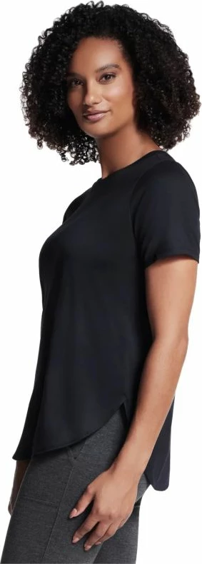 Maicë tunikë Skechers për femra, e zezë