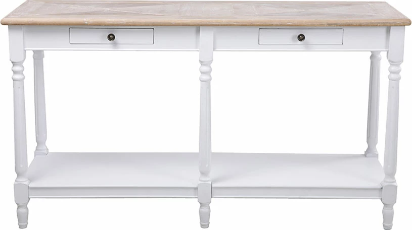 Konsol History, e bardhë-natyrale, 143x48x79